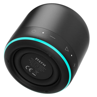 EFM Cloudbreak Mini Bluetooth Speaker With Dynamic Lighting Effects - Black